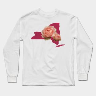 New York Rose Long Sleeve T-Shirt